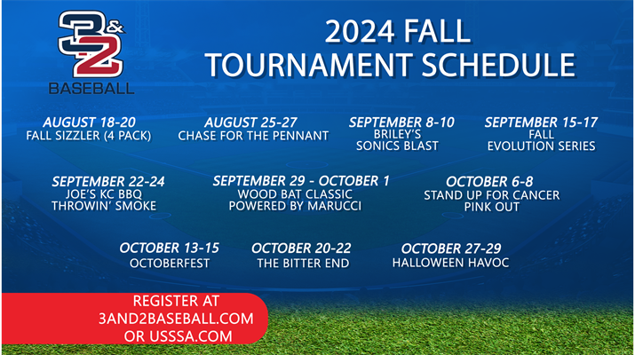 2023 Spring/Summer Tournament Schedule