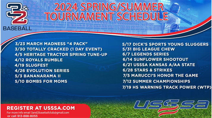 2024 Tournament Schedule